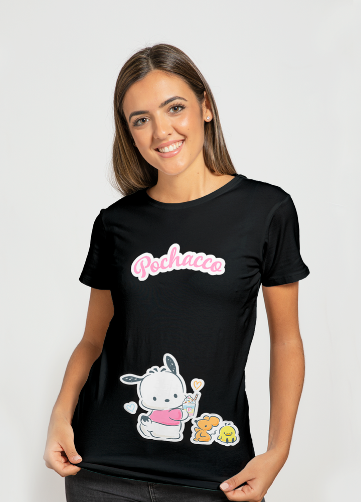 Playera Pochacco Milkshake