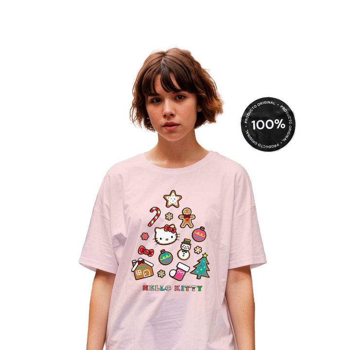 Playera Hello Kitty Christmas Tree