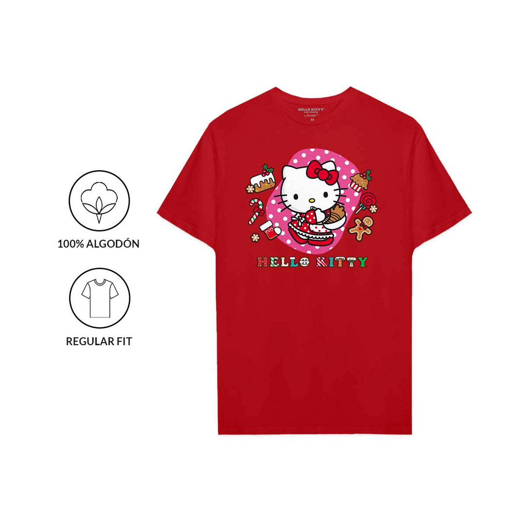 Playera Hello Kitty Cooking