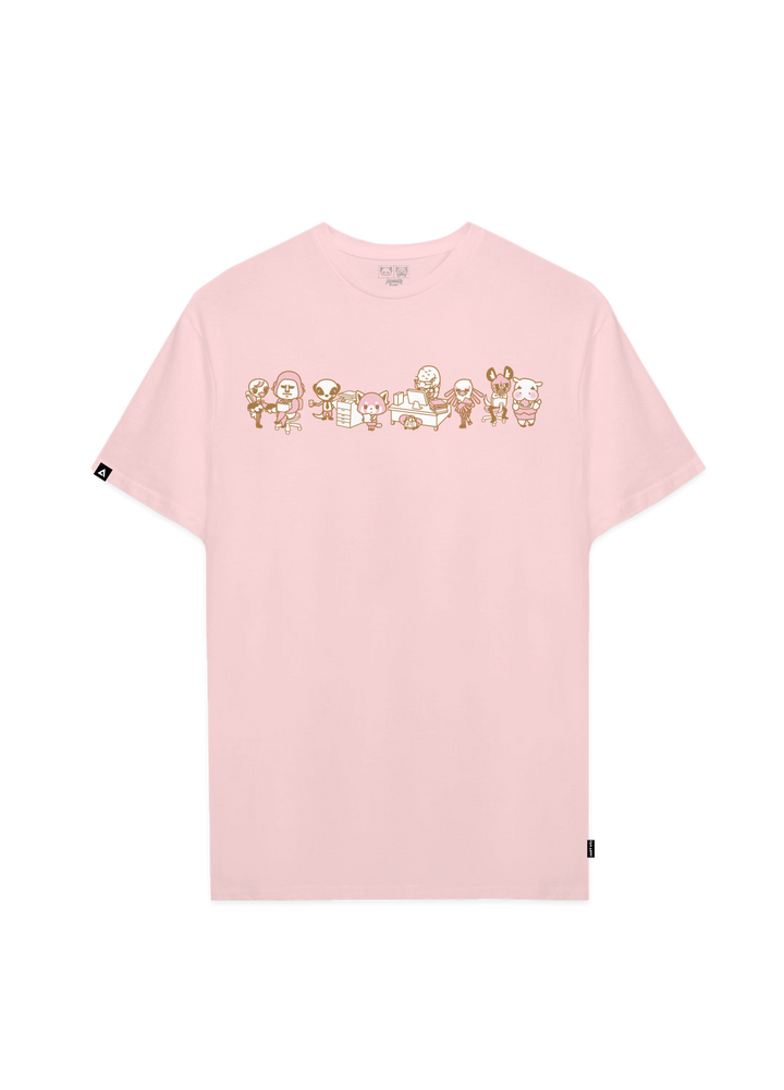 Playera Aggretsuko Hombre Mujer Rosa Sanrio Original Rage