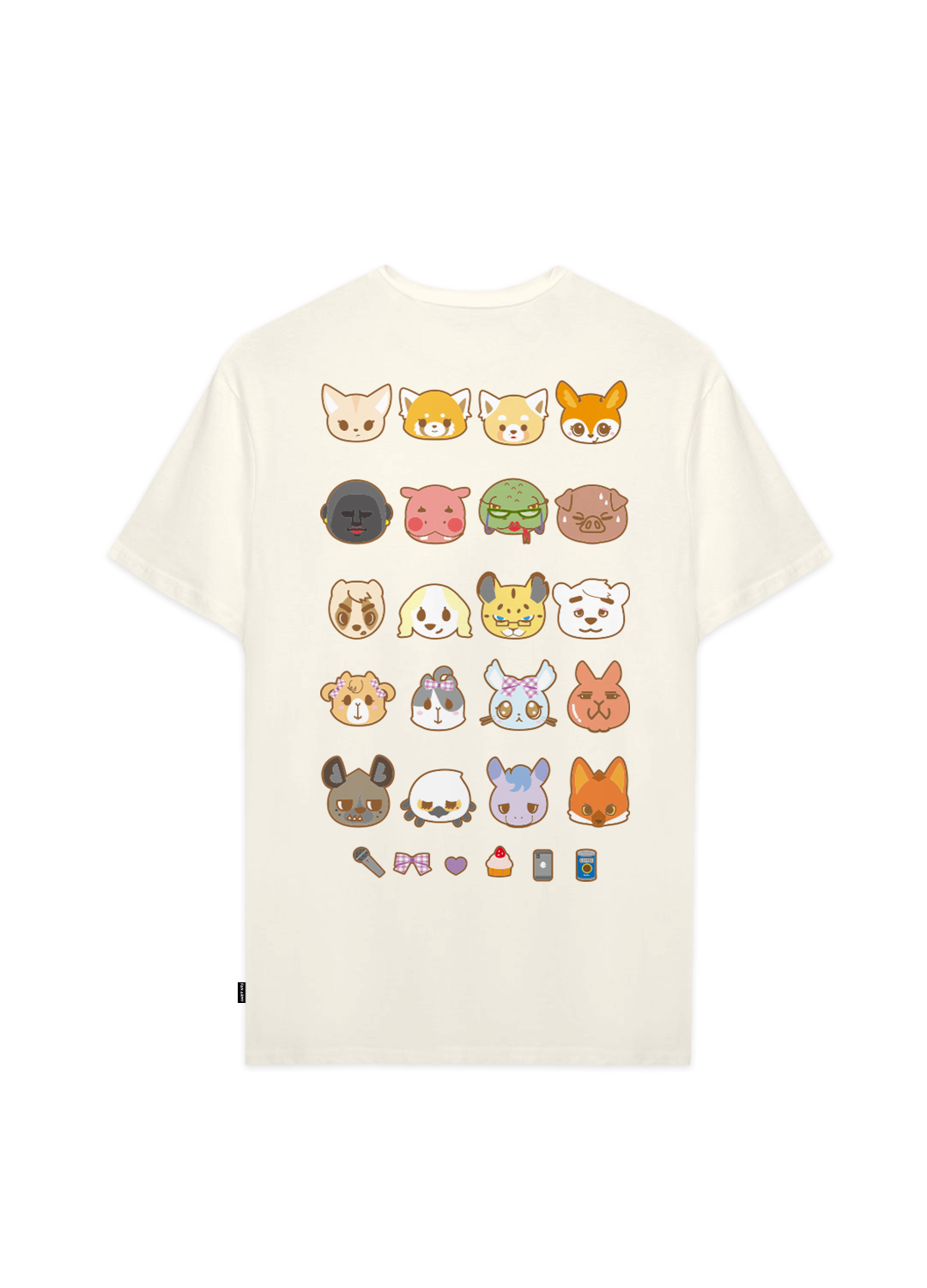 Playera Aggretsuko Hombre Mujer Arena Sanrio Original Office Day