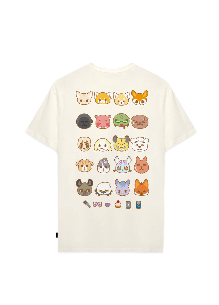 Playera Aggretsuko Hombre Mujer Arena Sanrio Original Office Day