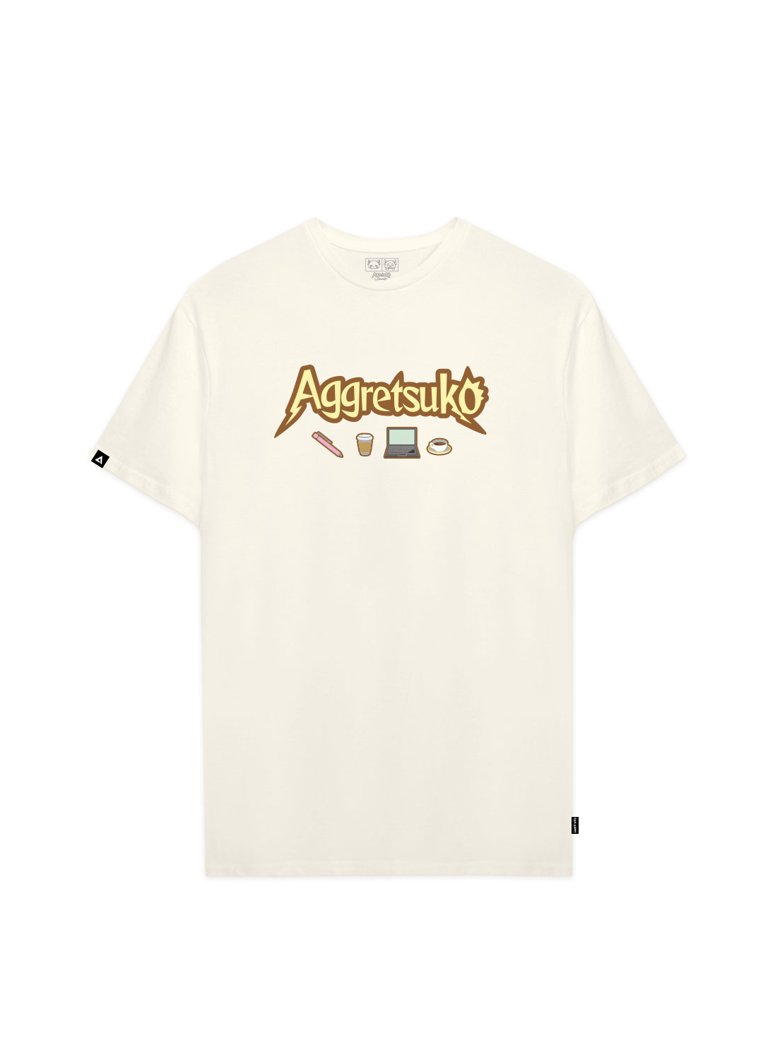 Playera Aggretsuko Hombre Mujer Arena Sanrio Original Office Day
