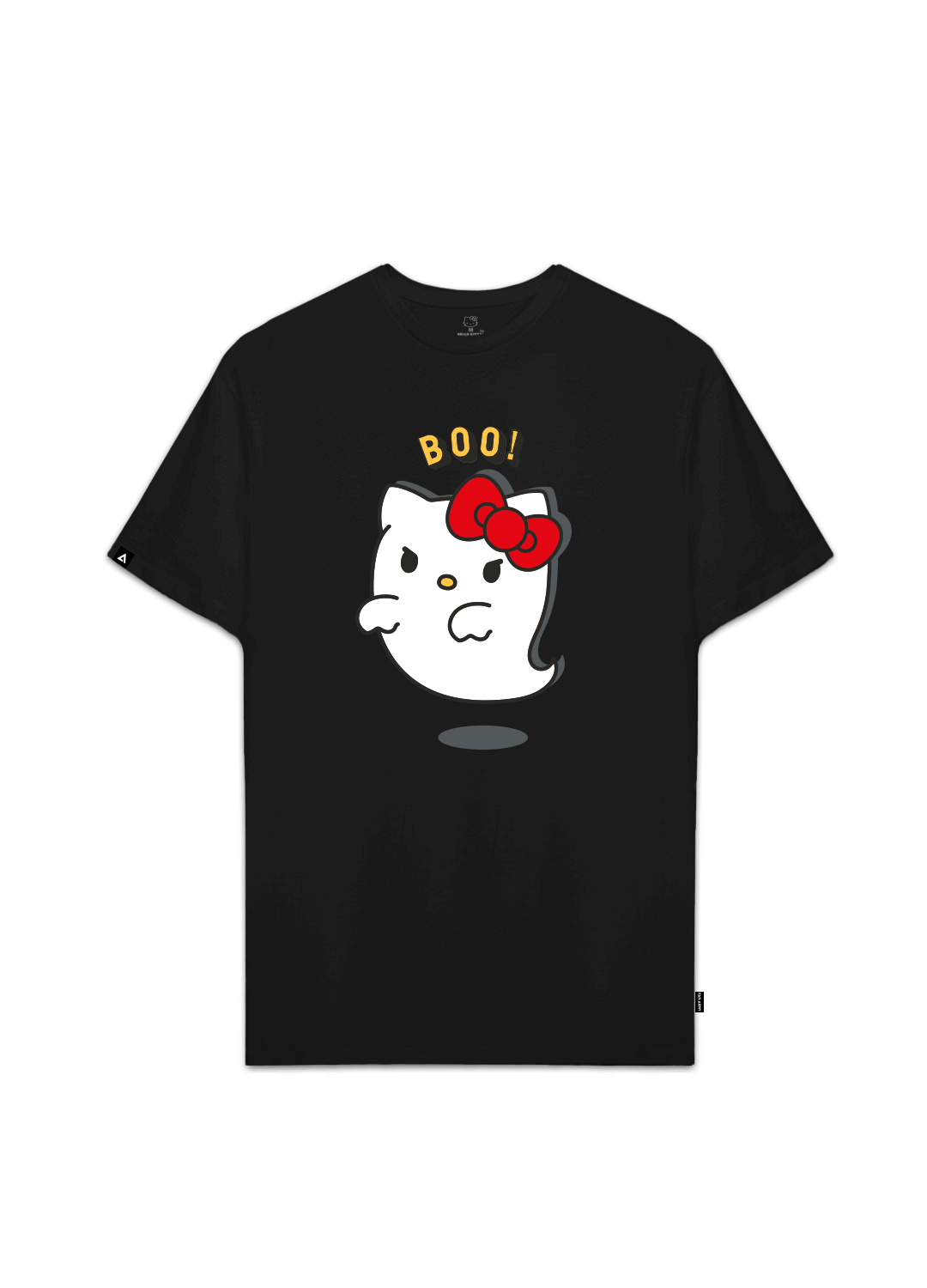 Playera Hello Kitty Hombre Mujer Negro Sanrio Original Boo