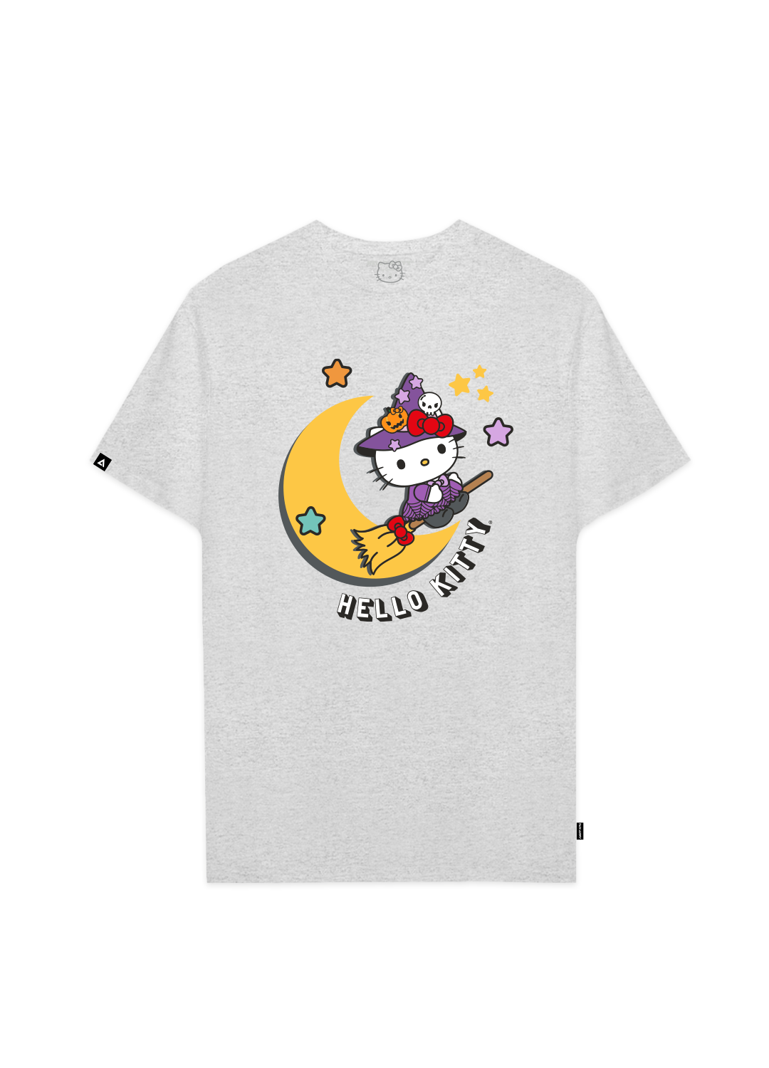 Playera Hello Kitty Hombre Mujer Gris Sanrio Original Witch
