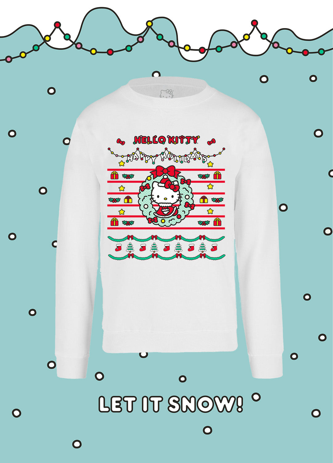 Ugly Sweater Hello Kitty