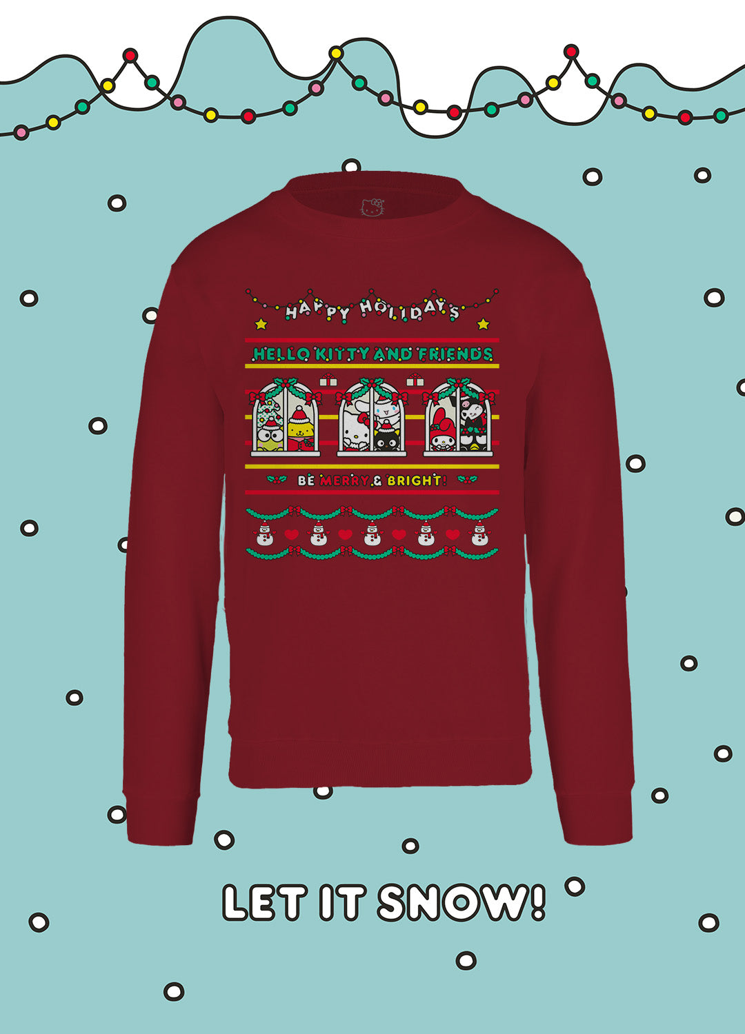 Ugly Sweater Hello Kitty & Friends