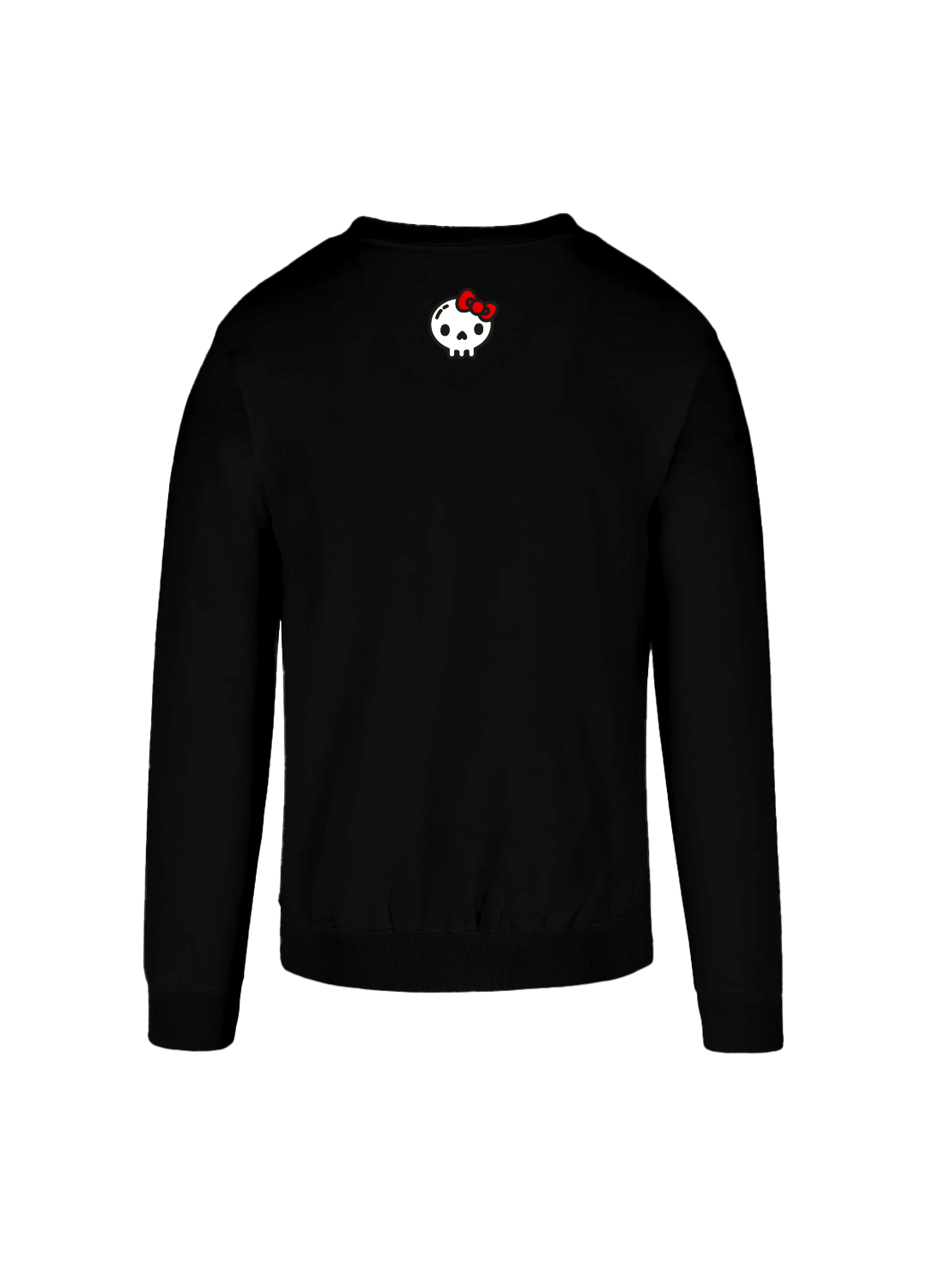Sudadera Hello Kitty Hombre Mujer Negro Sanrio Original Aarch