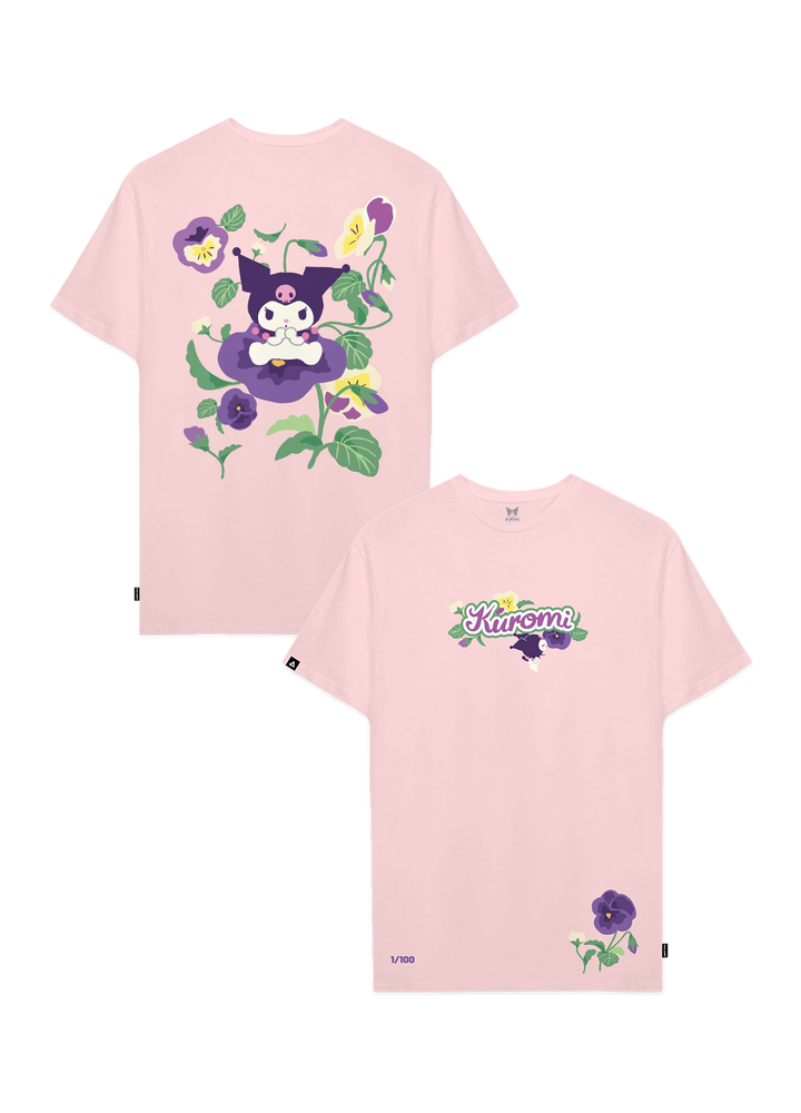 Playera Kuromi Flowers