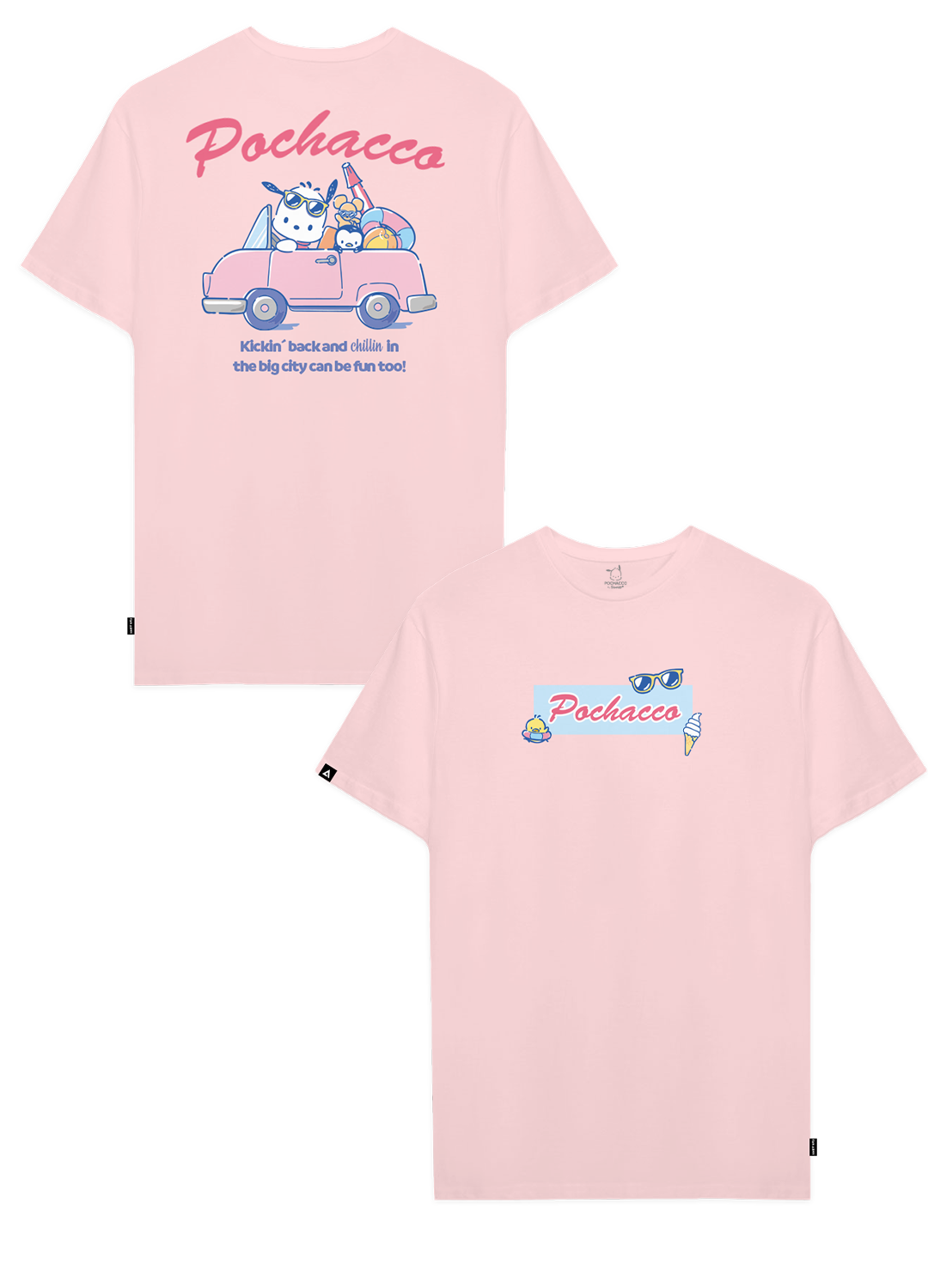 Playera Pochacco Kickin back