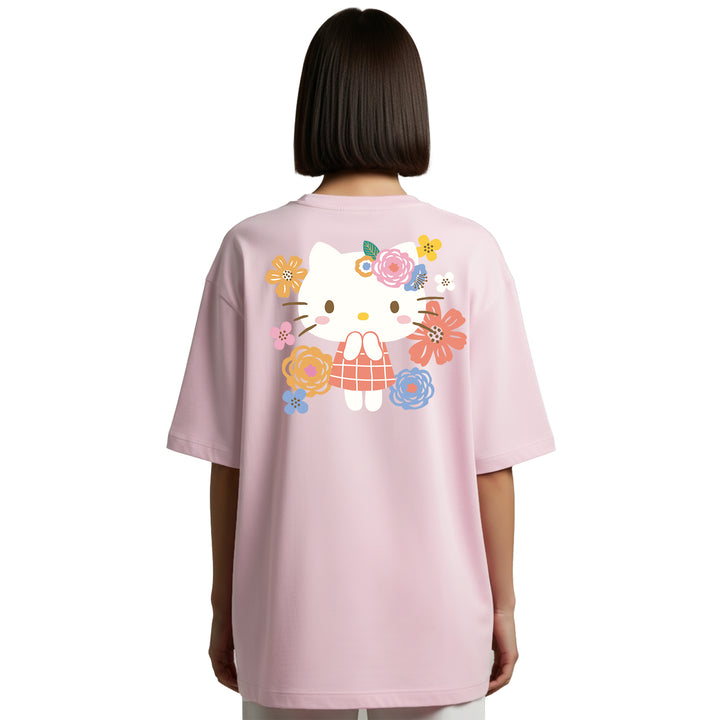 Playera Hello Kitty Flowers
