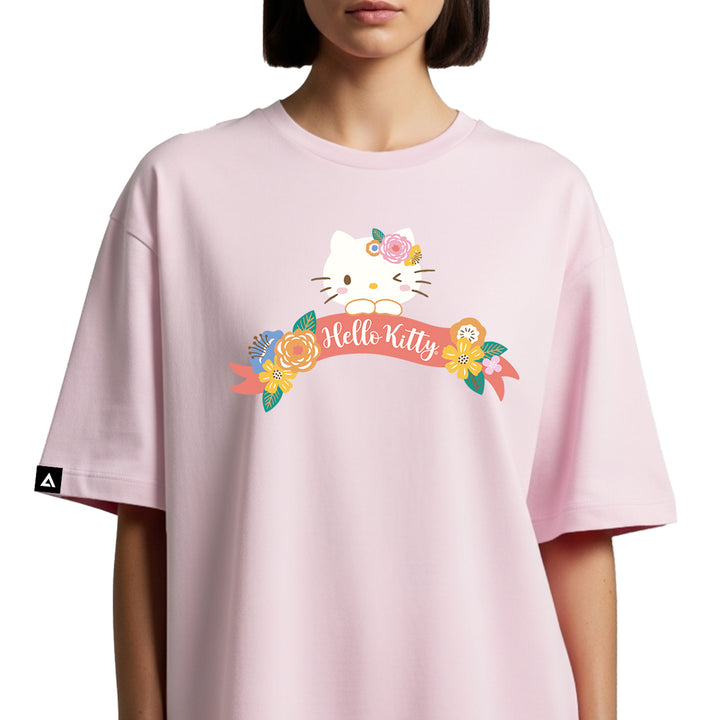 Playera Hello Kitty Flowers