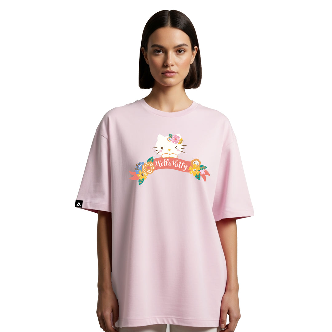 Playera Hello Kitty Flowers