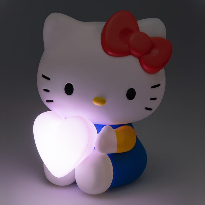Lámpara Hello Kitty con Corazón Luz de Noche Original