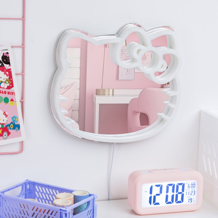 Espejo con Luz Hello Kitty