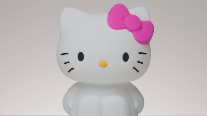 Lámpara Hello Kitty SquishyGlo Recargable Luz de Noche Original