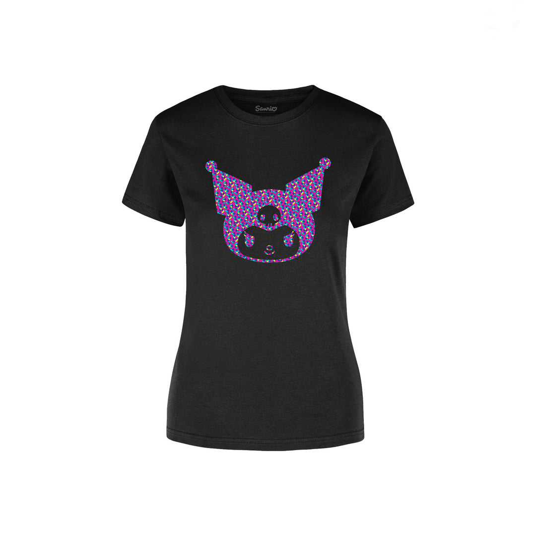 Playera de Mujer Kuromi - Squares