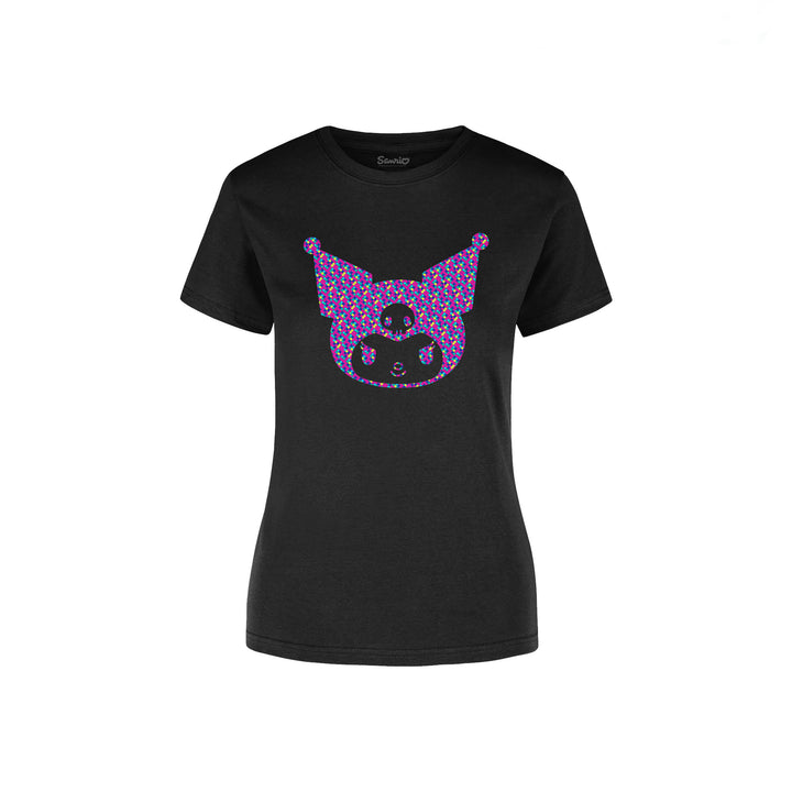 Playera de Mujer Kuromi - Squares