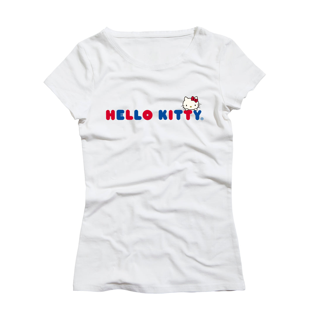 Playera de Mujer Hello Kitty - Logo