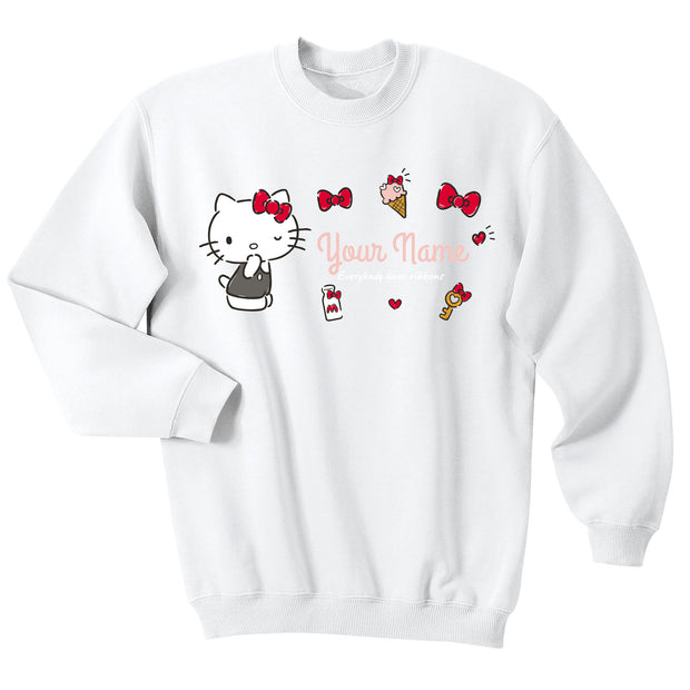 Sudadera Hello Kitty - Love Ribbons Personalizado