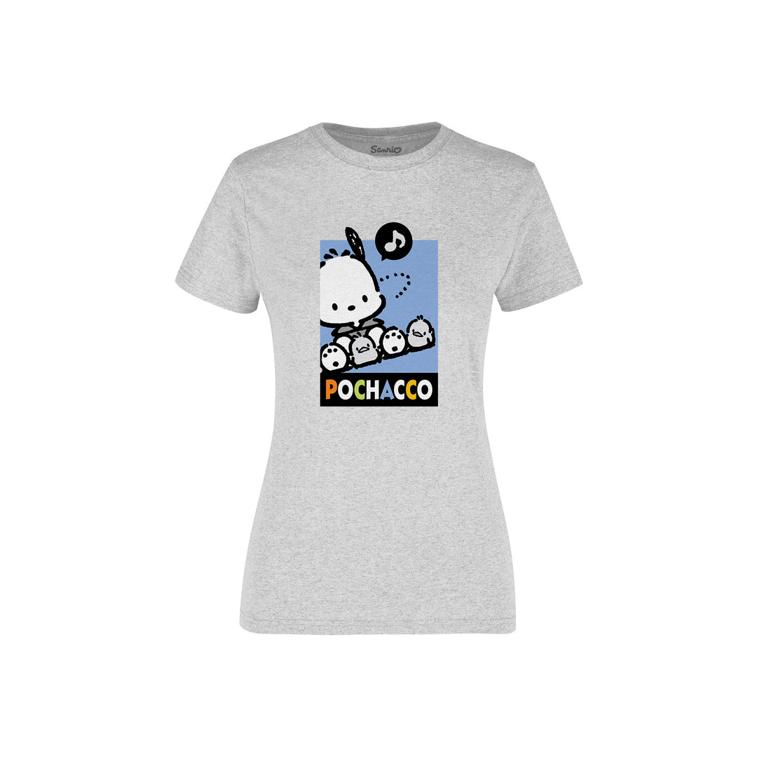 Playera de Mujer Pochacco - Music